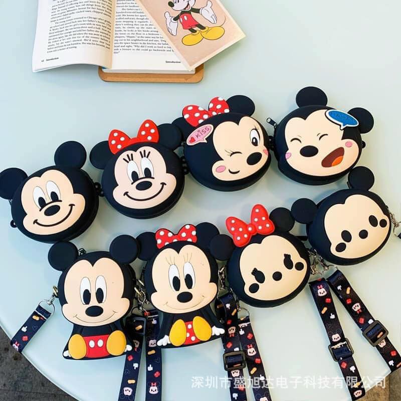 Túi Đeo Chéo Mickey Cho Mẹ Và Bé Cực Kì Đăng Yêu