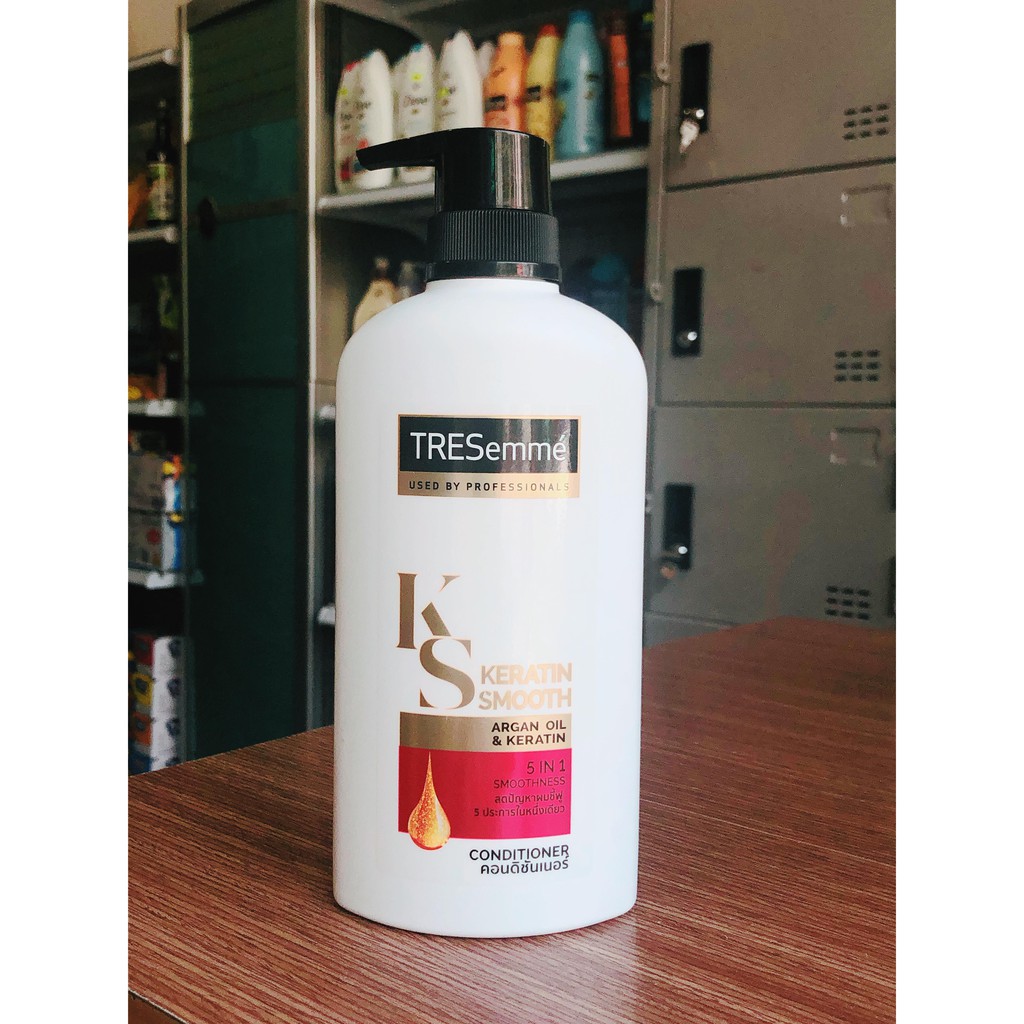 Dầu gội/ Dầu Xả TRESemmé Keratin Smooth 480ml Mẫu Mới