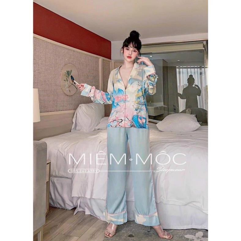 50 MẪU PIJAMA TAY DÀI HOT THƯƠNG HIỆU CAO CẤP *