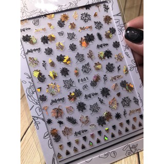 Sticker dán móng mã số 91