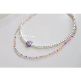 Set 2 vòng hạt cườm đeo thời trang