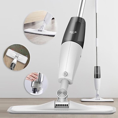 Cây Lau Nhà Có Bình Xịt Nước, Chổi lau đa năng xoay 360 độ Decor 4.0