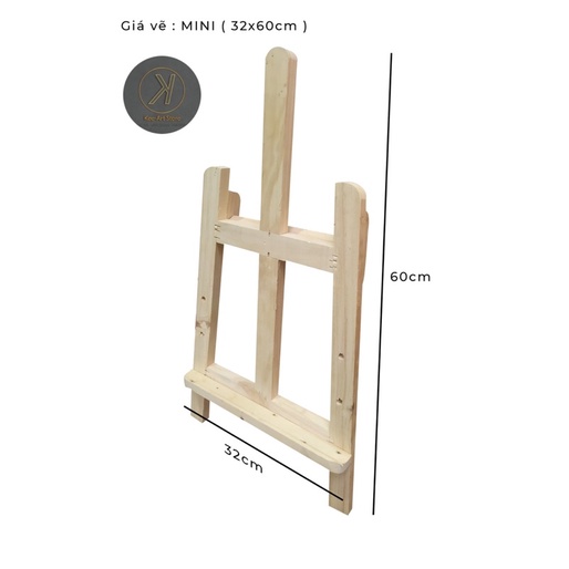Giá vẽ gỗ đa năng  , tiện lợi , chất liệu gỗ tự nhiên