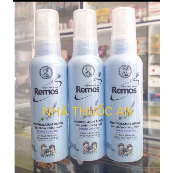 Remos xịt chống muỗi - Remos IB thoa