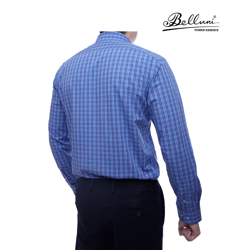 Áo sơ mi nam tay dài BELLUNI chất Bamboo chống nhăn - ADS.BPS.BE.156.B4