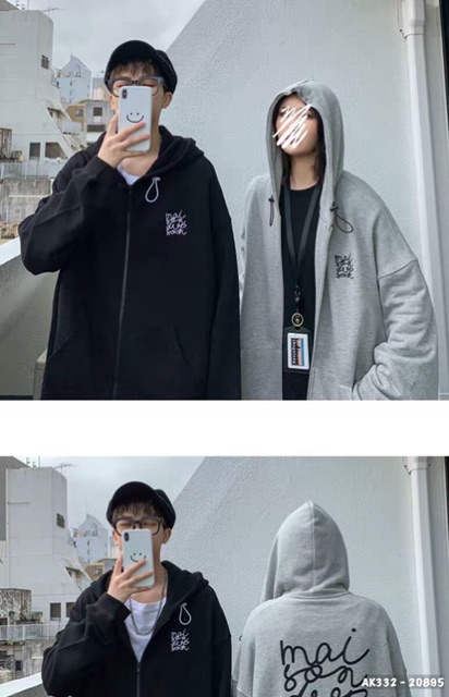 Áo Khoác Nỉ Nam Nữ Form Rộng Chất Nỉ Bông Dày Dặn Hàng Nhập Siêu Đẹp Áo Khoác Jackets Đôi Thun Nỉ CHỮ KÝ - AK3332 | BigBuy360 - bigbuy360.vn