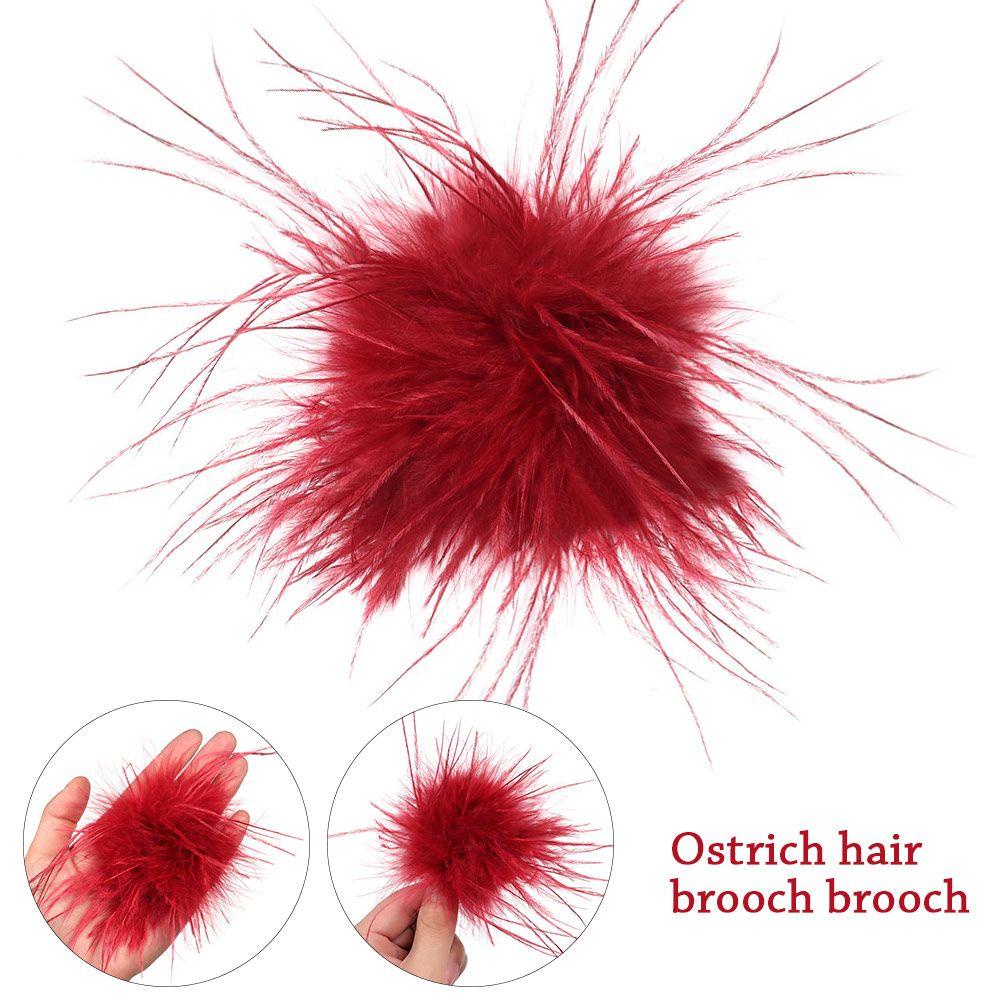 Ghim Cài Áo Hình Lông Vũ Nhiều Màu Sắc Dành Cho Nam Nữ