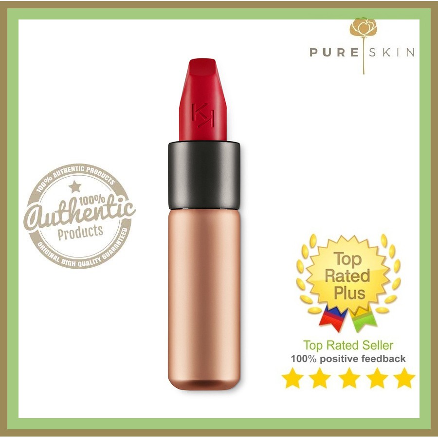 Son lì Kiko velvet Lipstick 312 Đỏ Cherry