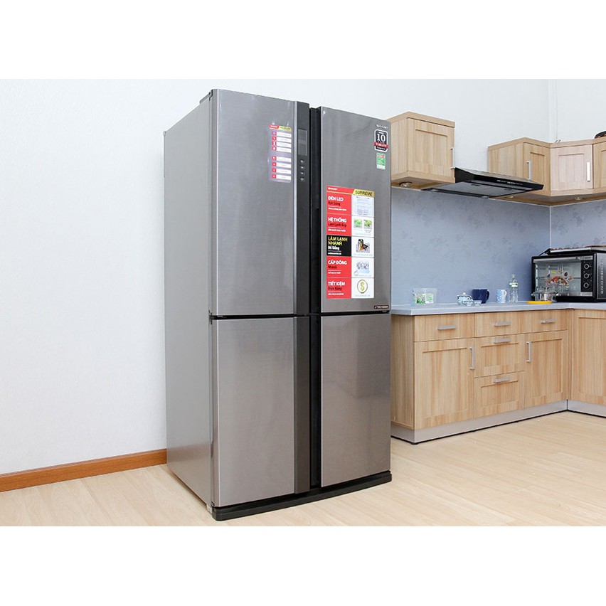Tủ lạnh Sharp SJ-FX680V-ST 605 lít (Shop chỉ giao hàng tại Hà Nội)