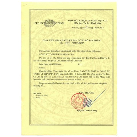 Calci-D3 Boston Pharma - bổ sung canxi và vitamin D3 ngừa loãng xương, tăng phát triển xương