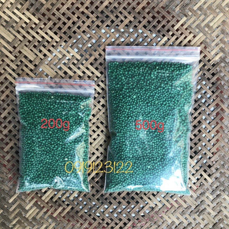 500 gram Phân tan Chậm Mỹ PoLyon hạt xanh 16-6-12