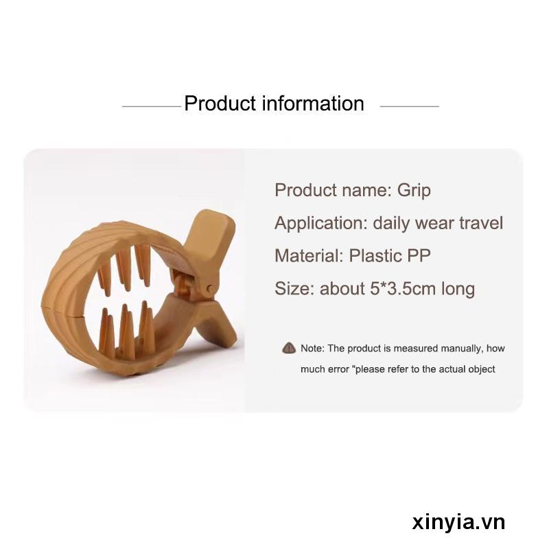 Giá Đỡ Kẹp Tóc Đuôi Ngựa Phong Cách Hàn Quốc Cho Nữ