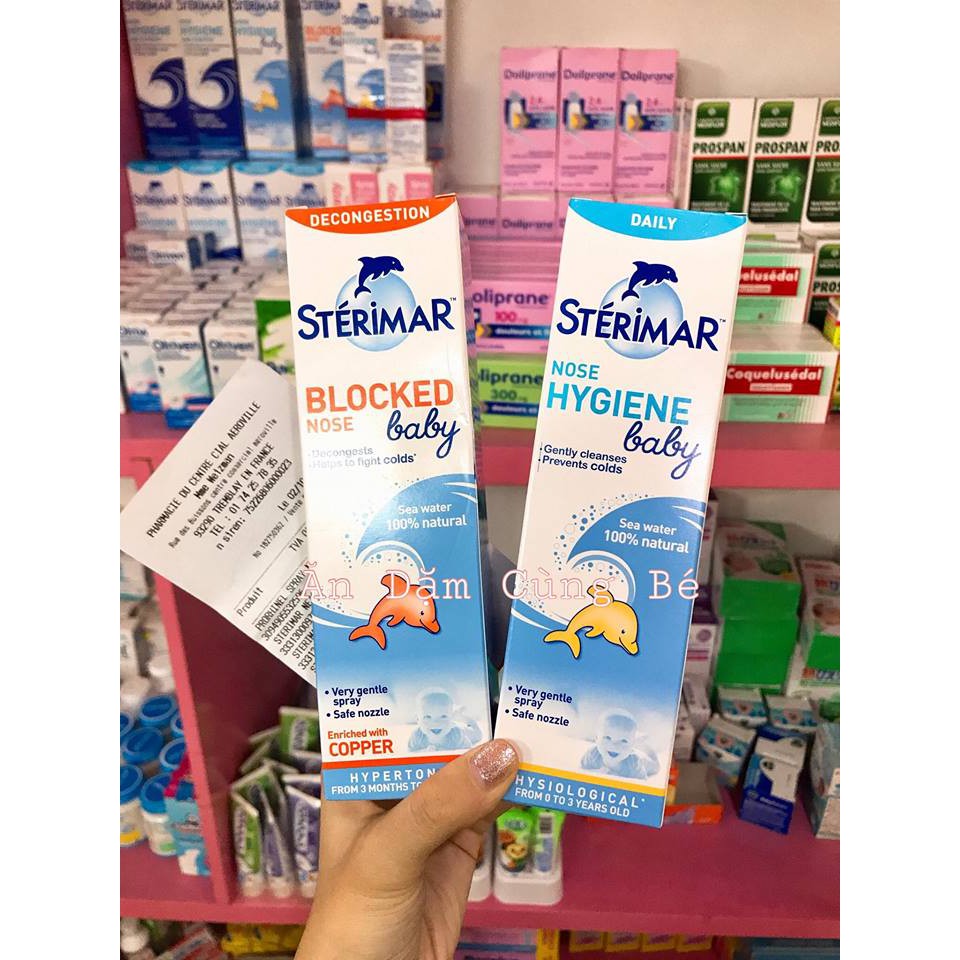 Xịt muối biển cá heo Sterimar - Pháp #0