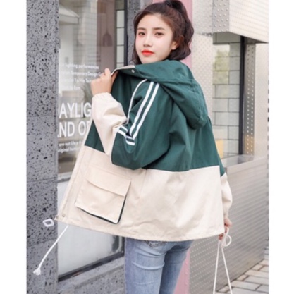 Áo Khoác Gió Nữ Form Rộng Siêu Hot AK49