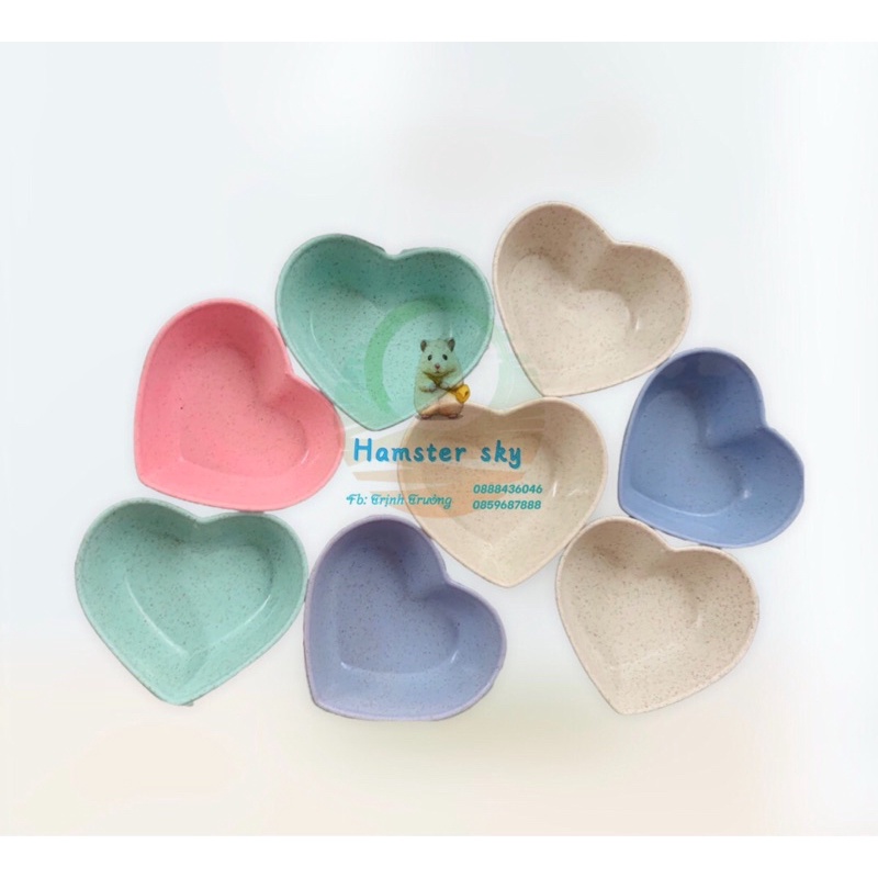 Chén bát ăn lúa mạch cho hamster