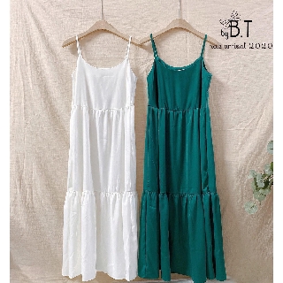 ĐẦM LỤA VÁY LỤA 2 DÂY 3 TẦNG