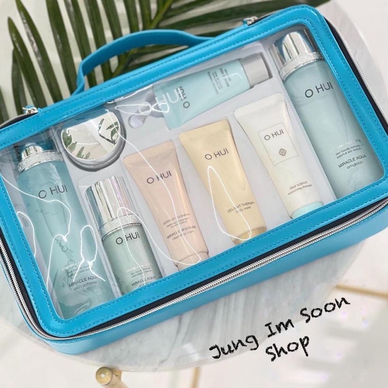 Sét Dưỡng Cấp Nước Cho Da Dầu Ohui Miracle Aqua Special Set