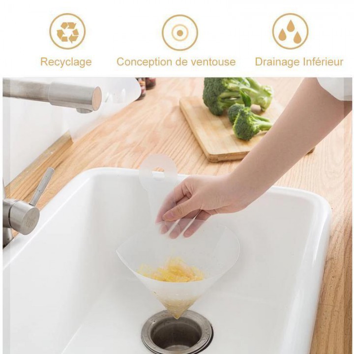 Phễu nhựa Lọc rác cho Bồn rửa chén