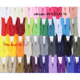 dây kéo giọt lệ 60cm 10 sợi