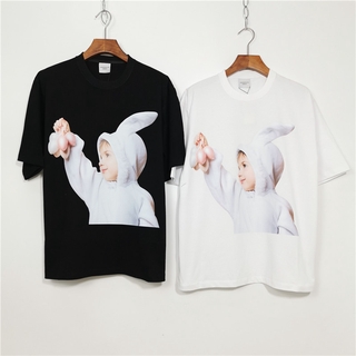 ADLV Áo Thun Cotton Tay Ngắn Cổ Tròn Plus Size In Họa Tiết Độc Đáo Thời Trang Cho Cặp Đôi