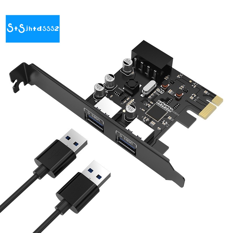 Card Mở Rộng Orico Pd-2U 2 Cổng Usb 3.0 Pci-E Kèm Dây Cáp Nguồn 15pin