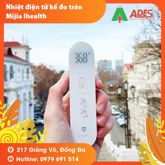 Nhiệt Kế Điện Tử Đo Trán Original Xiaomi Mijia iHealth - Hàng Chính Hãng