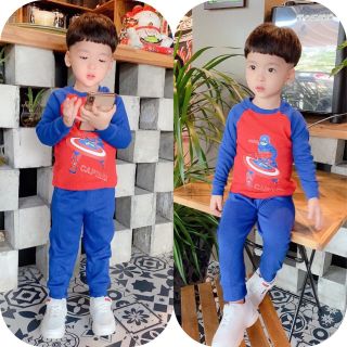 Bộ Dài Tay Bé Trai chất Bozip