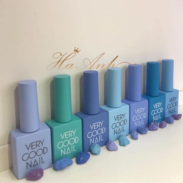 Chính hãng-Freeship SƠN GEL HÀN QUỐC VERY GOOD NAIL TONE MÀU XANH BLUE ( giá 1 chai)