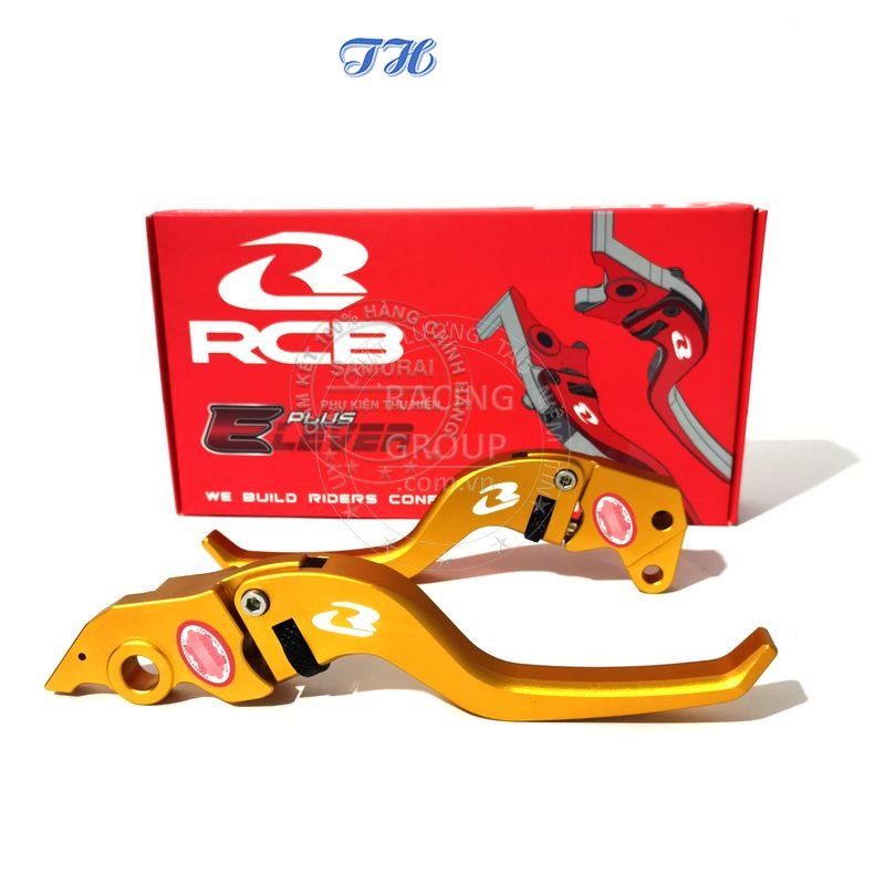 Cặp Tay thắng RCB mẫu E+ dùng cho xe máy Air Blade 110-125, Click 110, Vision, Vario(2018) nhôm cao cấp nguyên k
