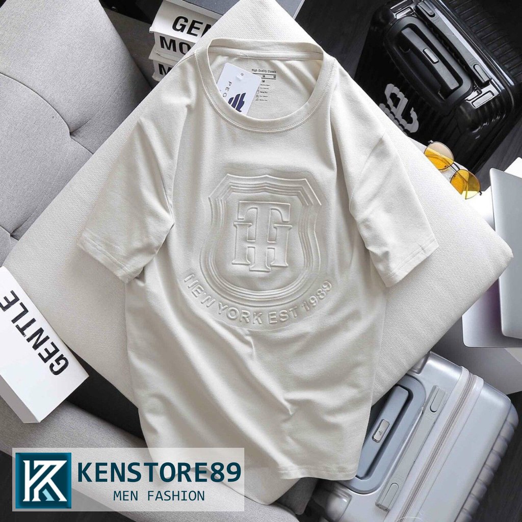 Áo thun nam cổ tròn PEGASUS IN DẬP cực đẹp KENSTORE89 ATV207