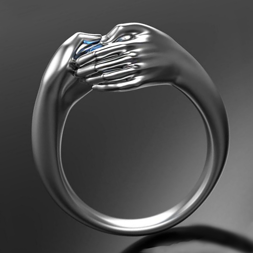 Nhẫn Đính Đá Zircon Thiết Kế Tinh Tế Thời Trang