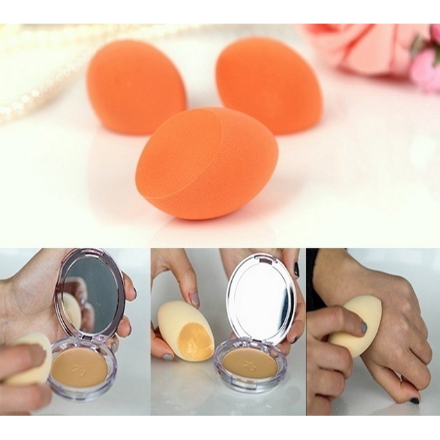 Set 2 Mút Tán Kem Nền Trang Điểm