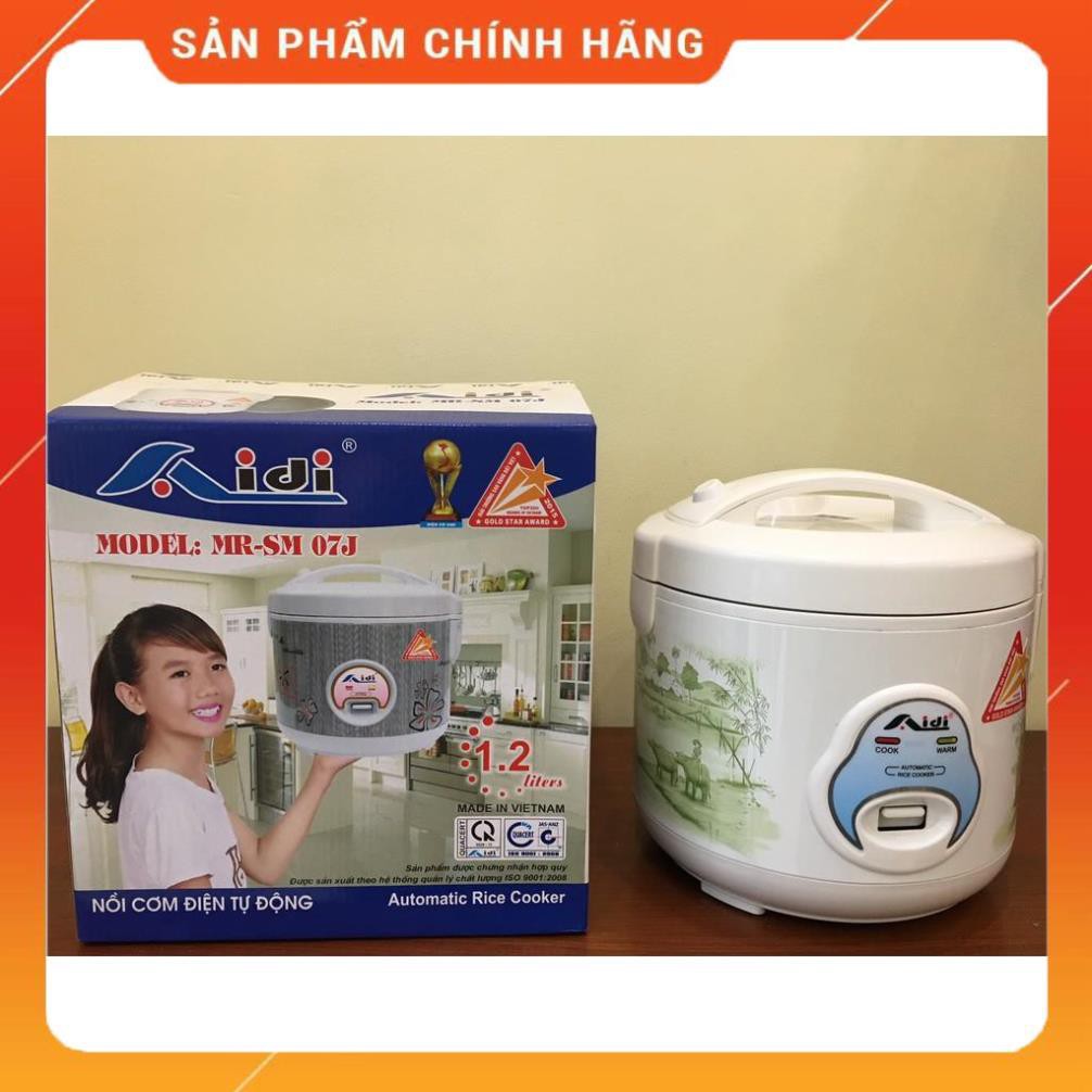 [Chính hãng - Lỗi 1 đổi 1] Nồi cơm điện Aidi cao cấp 1.0L | 1.2L | 1.8L, Bảo hành 12 tháng