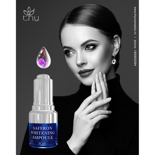 Saffron Whitening Ampoule - Tinh chất làm trắng chiết xuất từ nhụy hoa nghệ tây