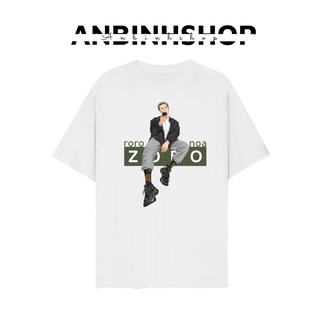 Áo thun One Piece Roronoa Zoro 🚚 FREESHIP 🚚 Áo phông trắng Nam Nữ Unisex in hình Zoro siêu đẹp chất cotton mịn mát
