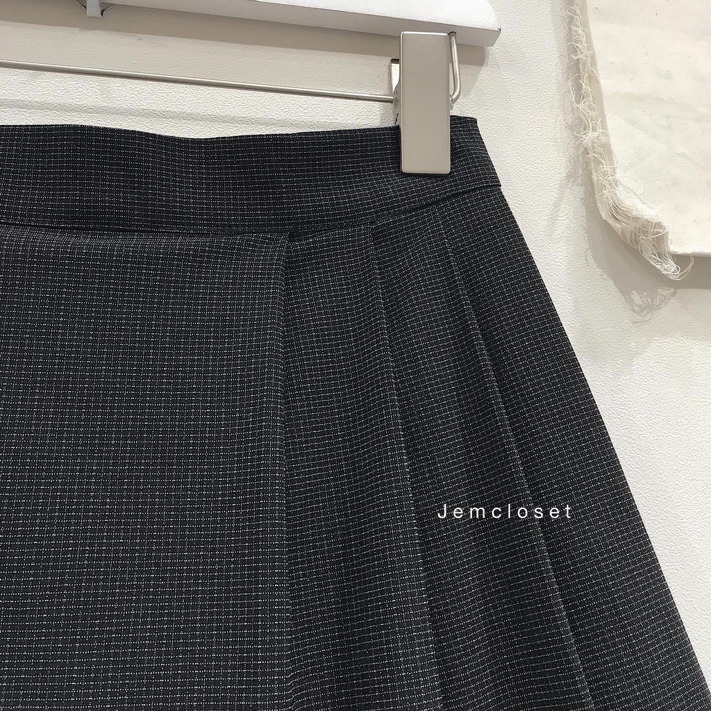 Chân Váy Ngắn Nữ JEM CLOSET Xếp Ly Sanhi Phong Cách Hàn Trẻ Trung Năng Động 3265