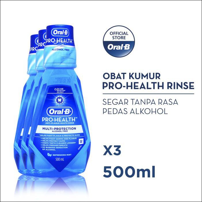 Oral-B Pro-Health Mouth Rinse 500ml - Package Contents 3