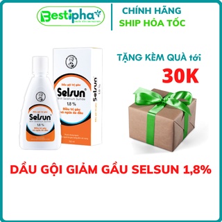 Dầu gội cho người nhiều gầu selsun 1,8%