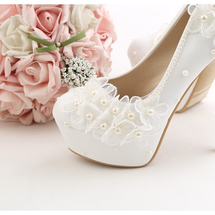 Giày dạ hội, giày cưới, giày cao gót sz 34 đến 43 (chat shop) HI011