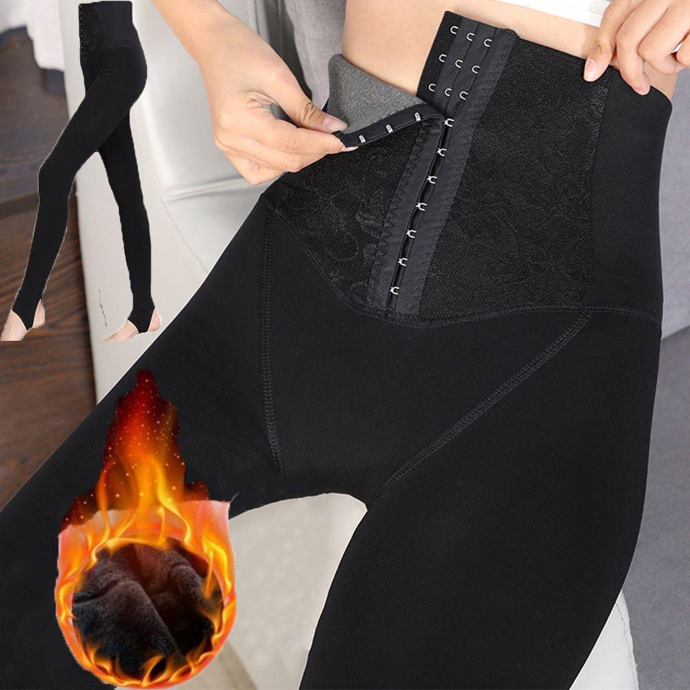 Quần Legging Lót Lông Cừu Giữ Ấm Mùa Đông Quyến Rũ Cho Nữ