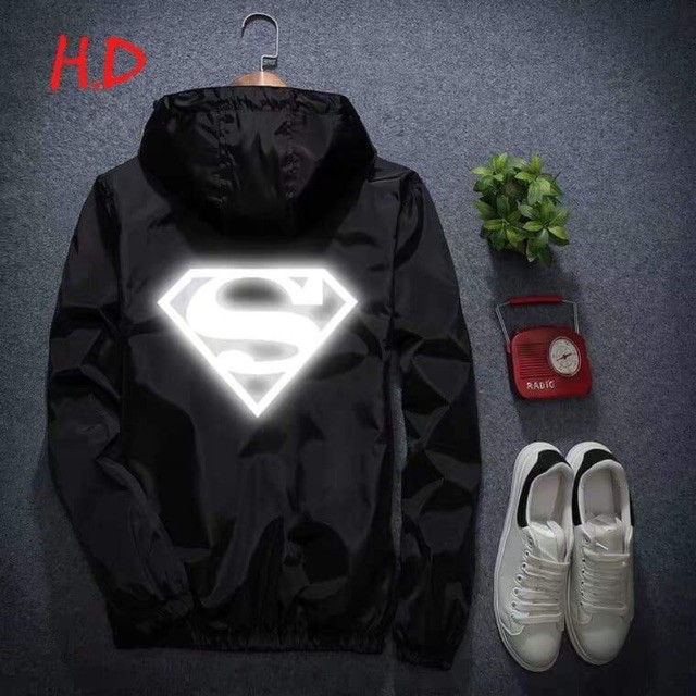 [FREESHIP ĐƠN TỪ 50K] Áo khoác gió phản quang chữ S in lưng HDA1119