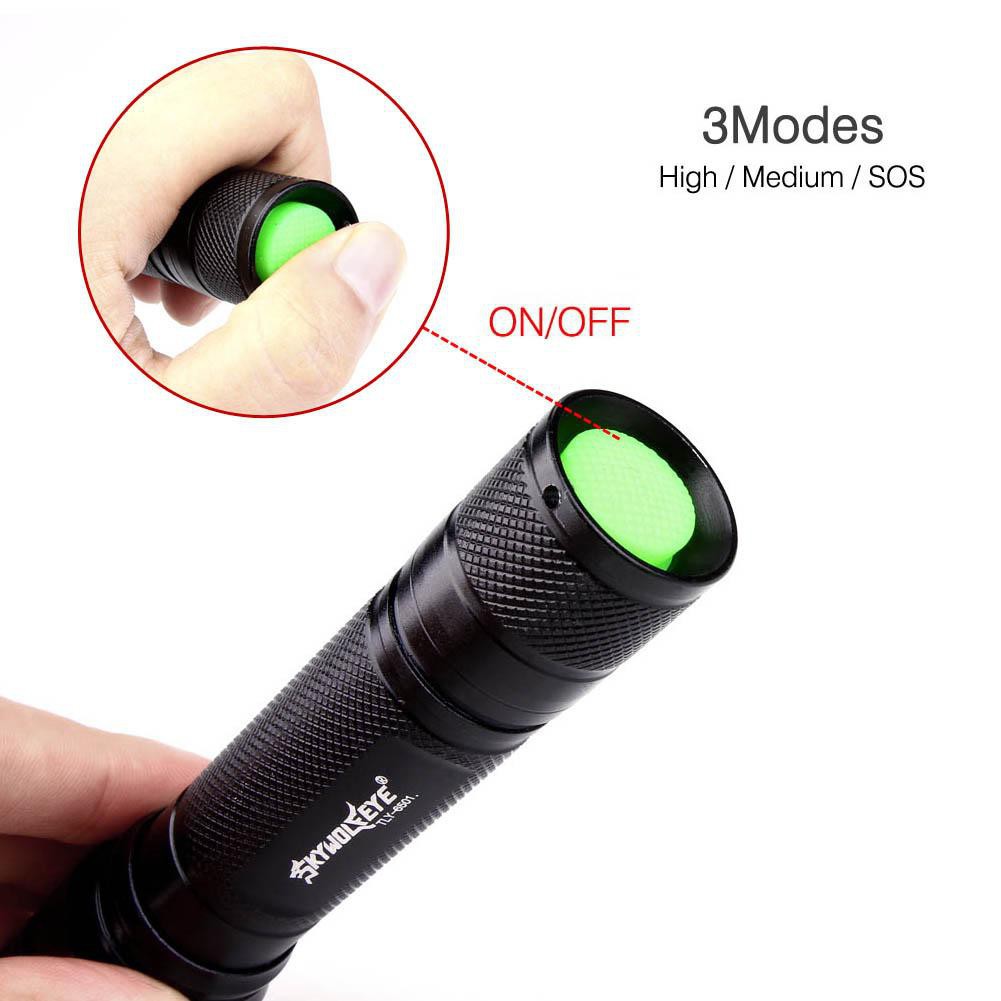 Đèn pin cầm tay 3 chế độ siêu sáng CREE 3500Lm pin 18650 chất lượng cao | BigBuy360 - bigbuy360.vn