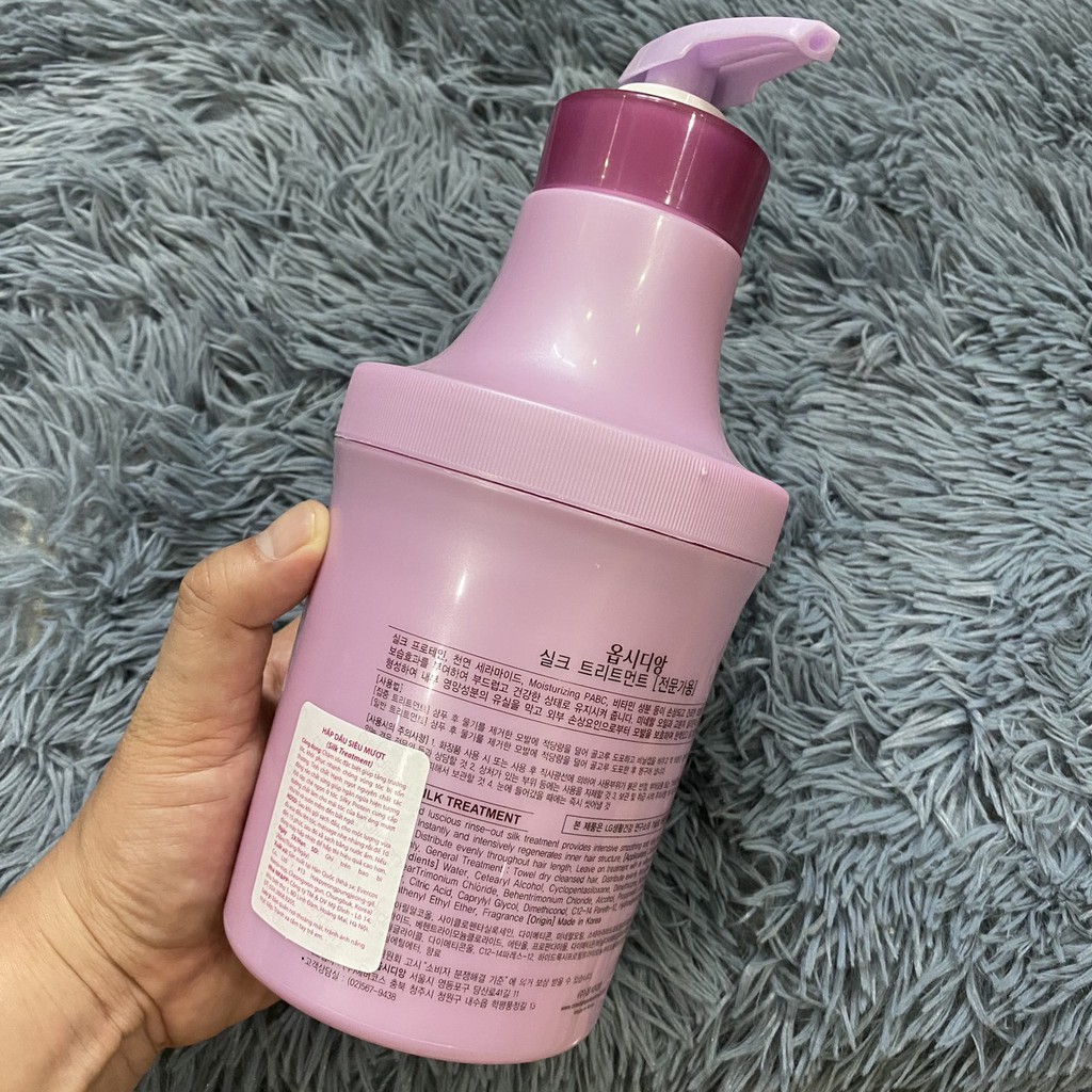 Hấp dầu lạnh siêu mượt Obsidian Silk Treatment 1000ml