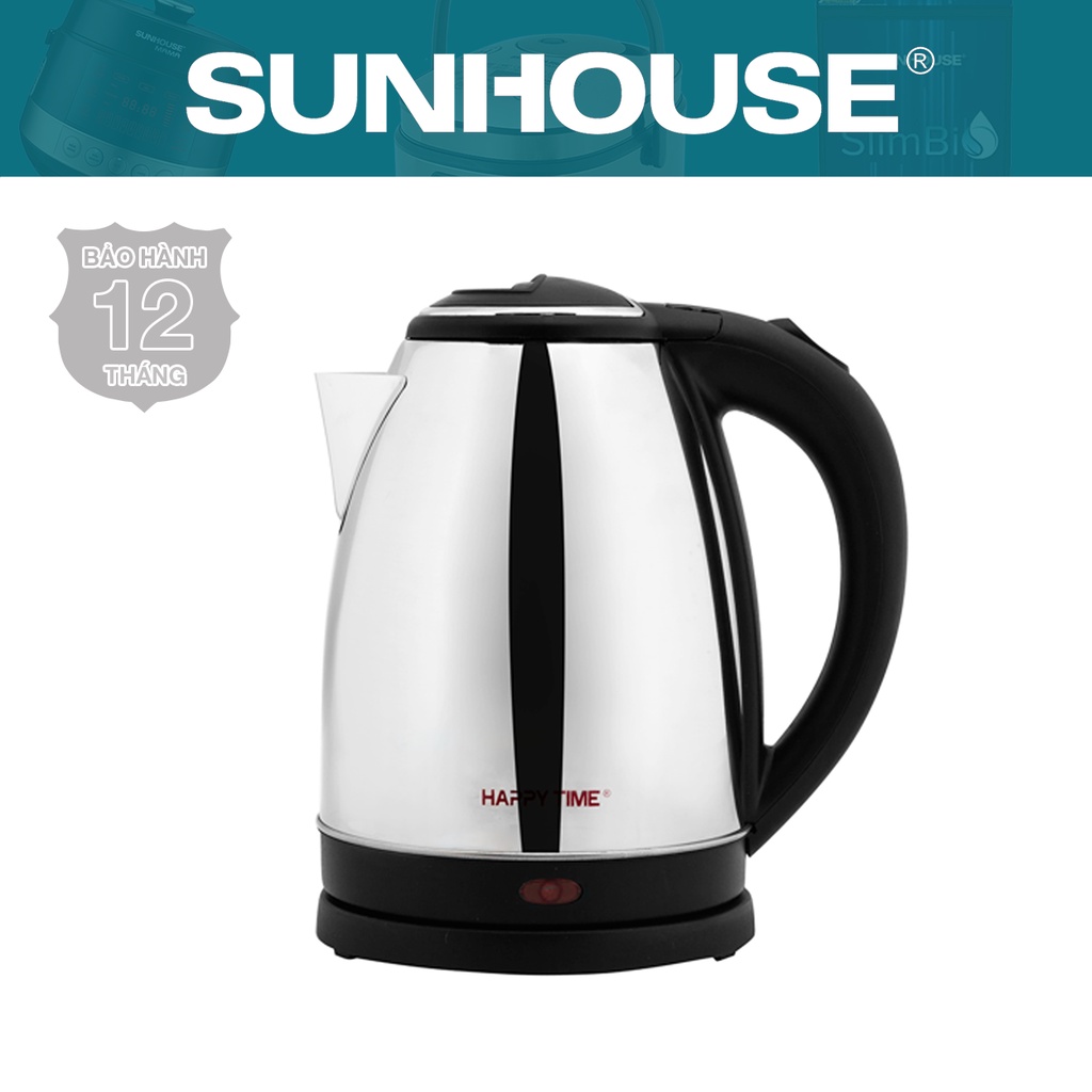 Ấm siêu tốc Inox 1.8L HAPPY TIME HTD1081