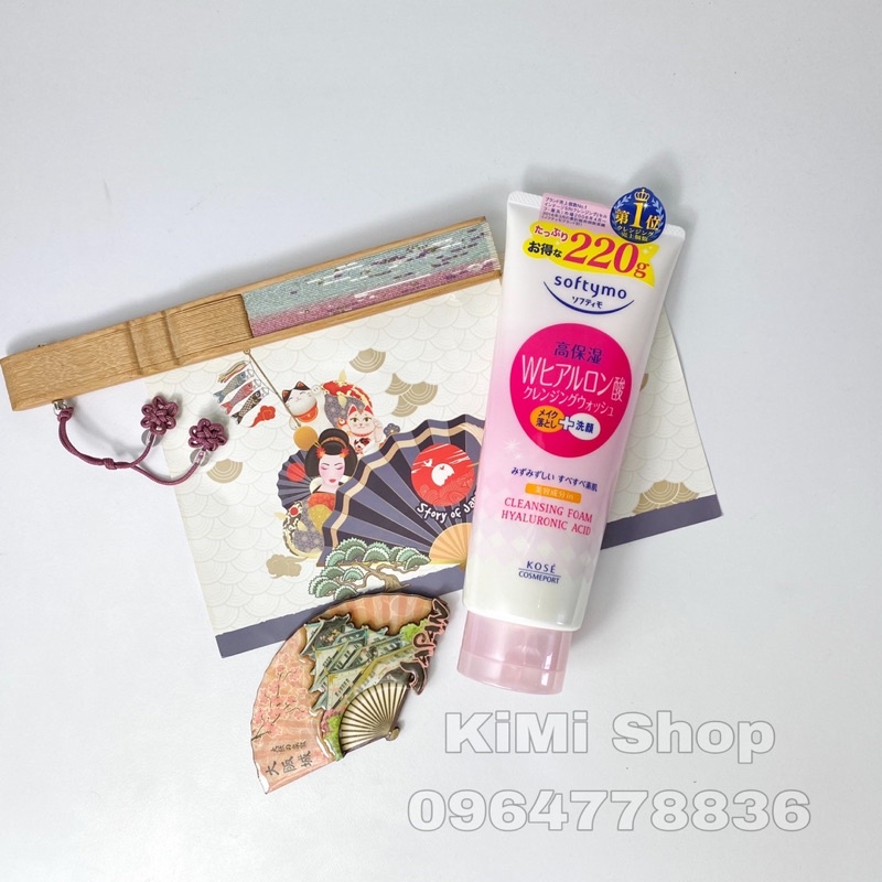 Sữa rửa mặt Kose Softymo MẪU MỚI 220g