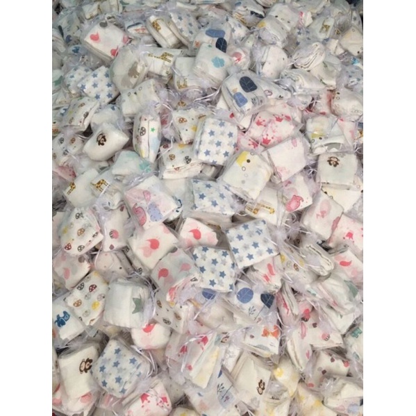 10 Chiếc Khăn Sữa Aden Sợi Tre Túi Lưới / Nhiều Mẫu