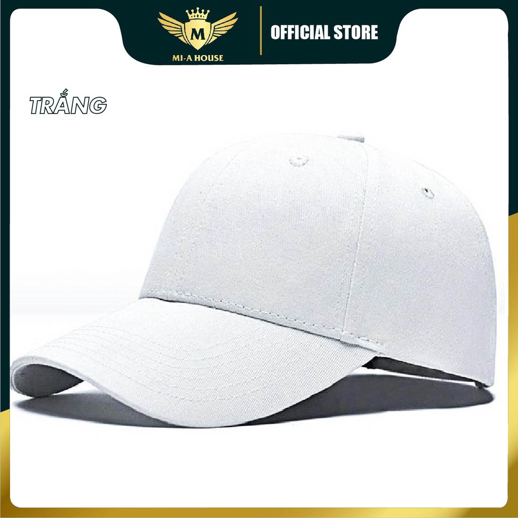 Nón lưỡi trai trơn - nhiều màu