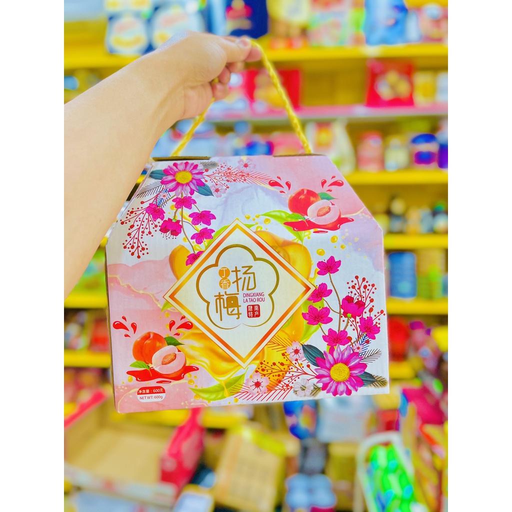 [COMBO LẺ] Xí Muội Ô Mai Đào Chua Ngọt Dingxiang La Tao Rou Ăn Cực Thích - Đài Loan