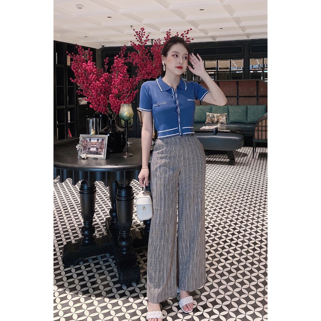 Quần âu suông hai túi chéo 20Again QAA0789 | BigBuy360 - bigbuy360.vn