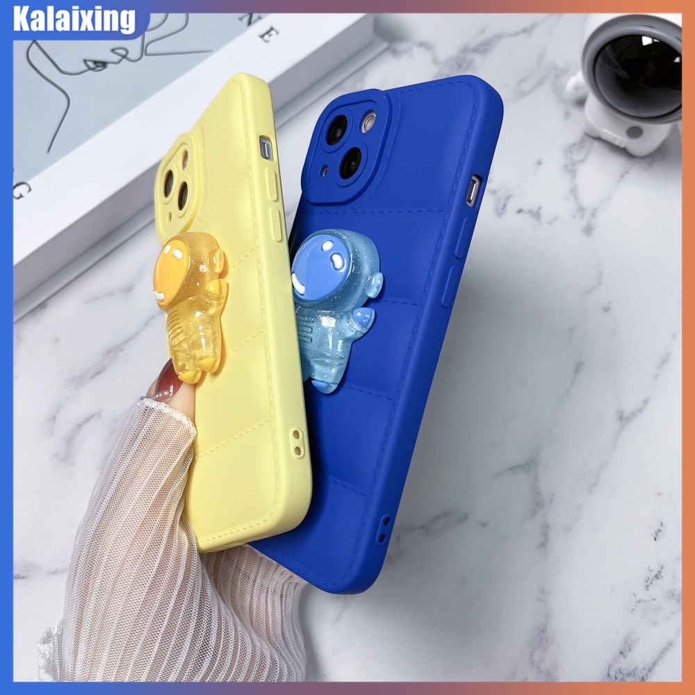 Ốp Điện Thoại Tpu Dẻo In Hình Nhà Du Hành Vũ Trụ Cho iPhone 14 Max 14 Pro Max 13Pro 12 ProMax 11Pro Xs Max Xr X Xs